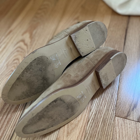 JENNI KAYNE SUEDE CHELSEA BOOT DARK SAND - Picture 7 of 7